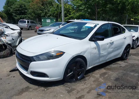 2015 Dodge Dart Sxt из США, поврежденный, VIN 1C3CDFBB6FD435176